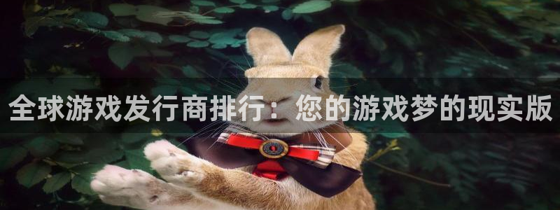 tp钱包被盗报警可以追回吗：全球游戏发行商排行：您的游戏梦的现实版